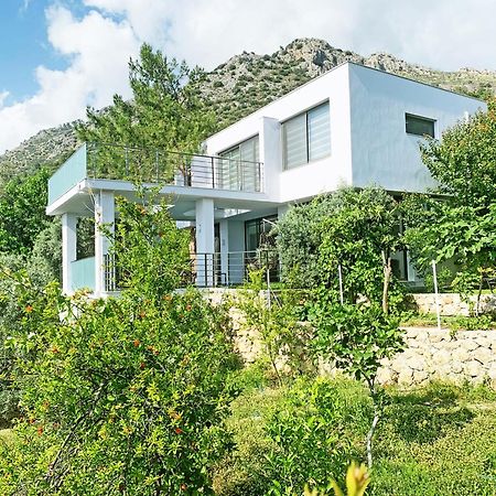 Villa With A Private Heated Pool, Jacuzzi, Overlooking Spectacular Views Of The Sea Kas Exterior foto