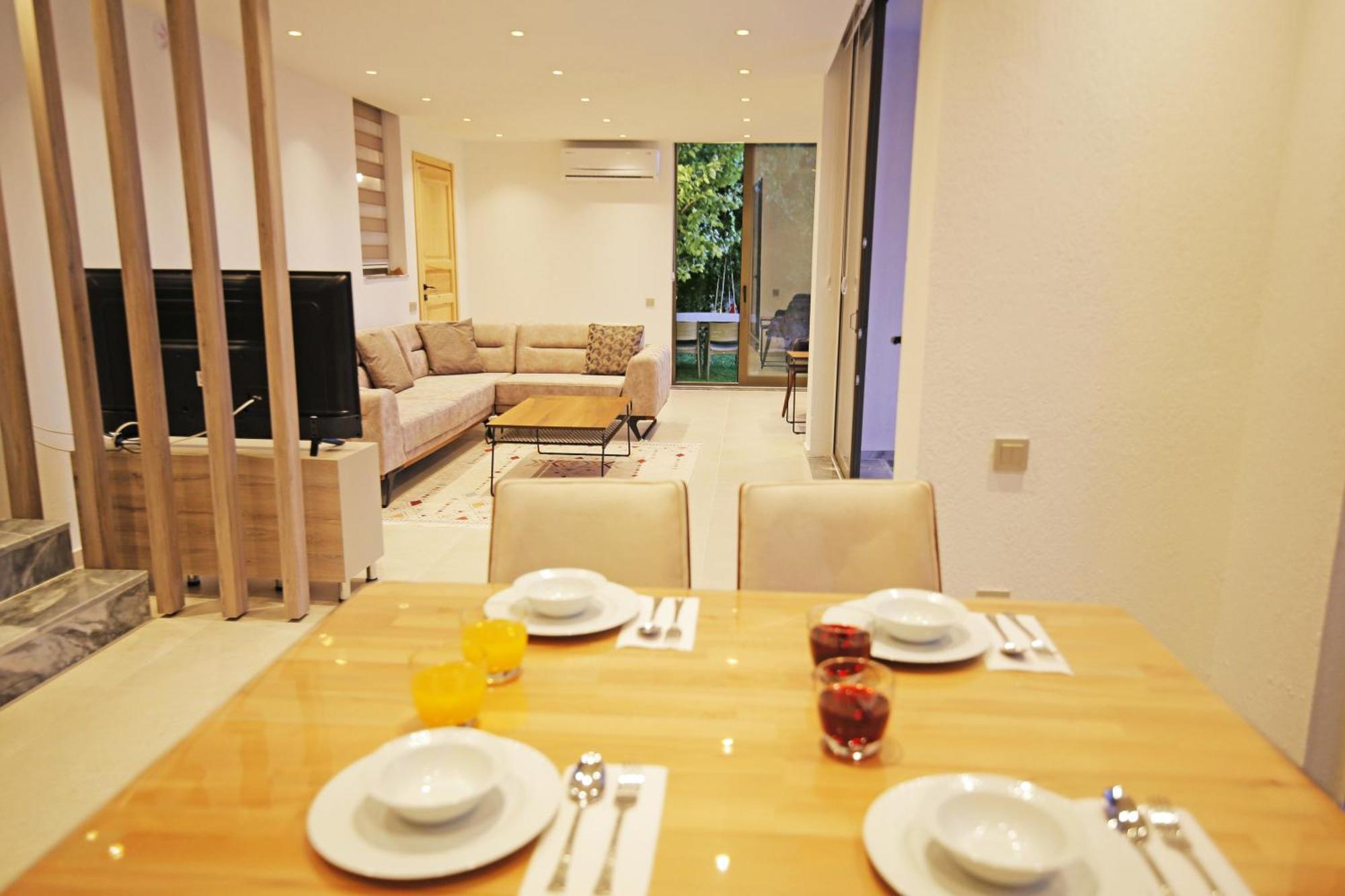Villa With A Private Heated Pool, Jacuzzi, Overlooking Spectacular Views Of The Sea Kas Exterior foto